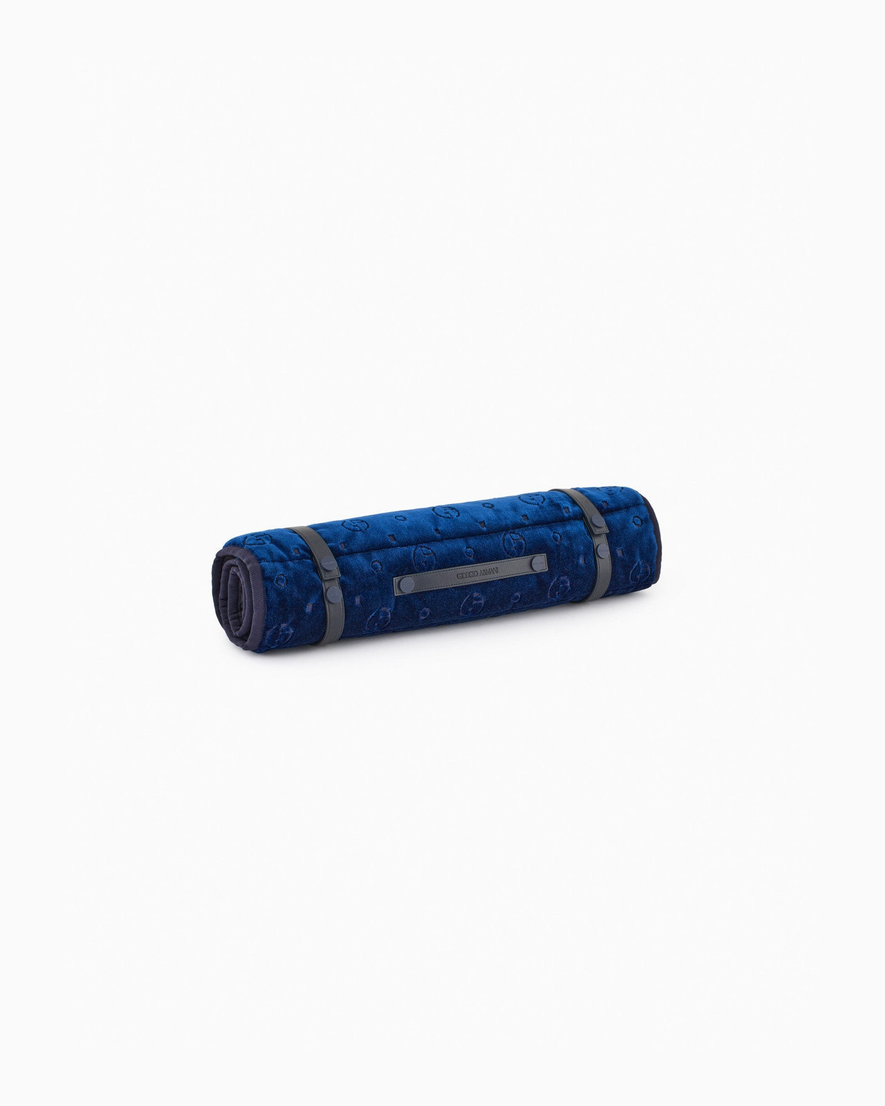 POLDO X GIORGIO ARMANI TRAVEL MAT IN MONOGRAM JACQUARD VELVET - 2