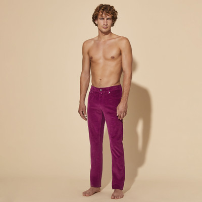 Vilebrequin Men 5-Pockets Corduroy Pants 1500 lines outlook