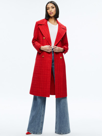 Alice + Olivia NICHOLAS DOUBLE BREASTED COAT outlook