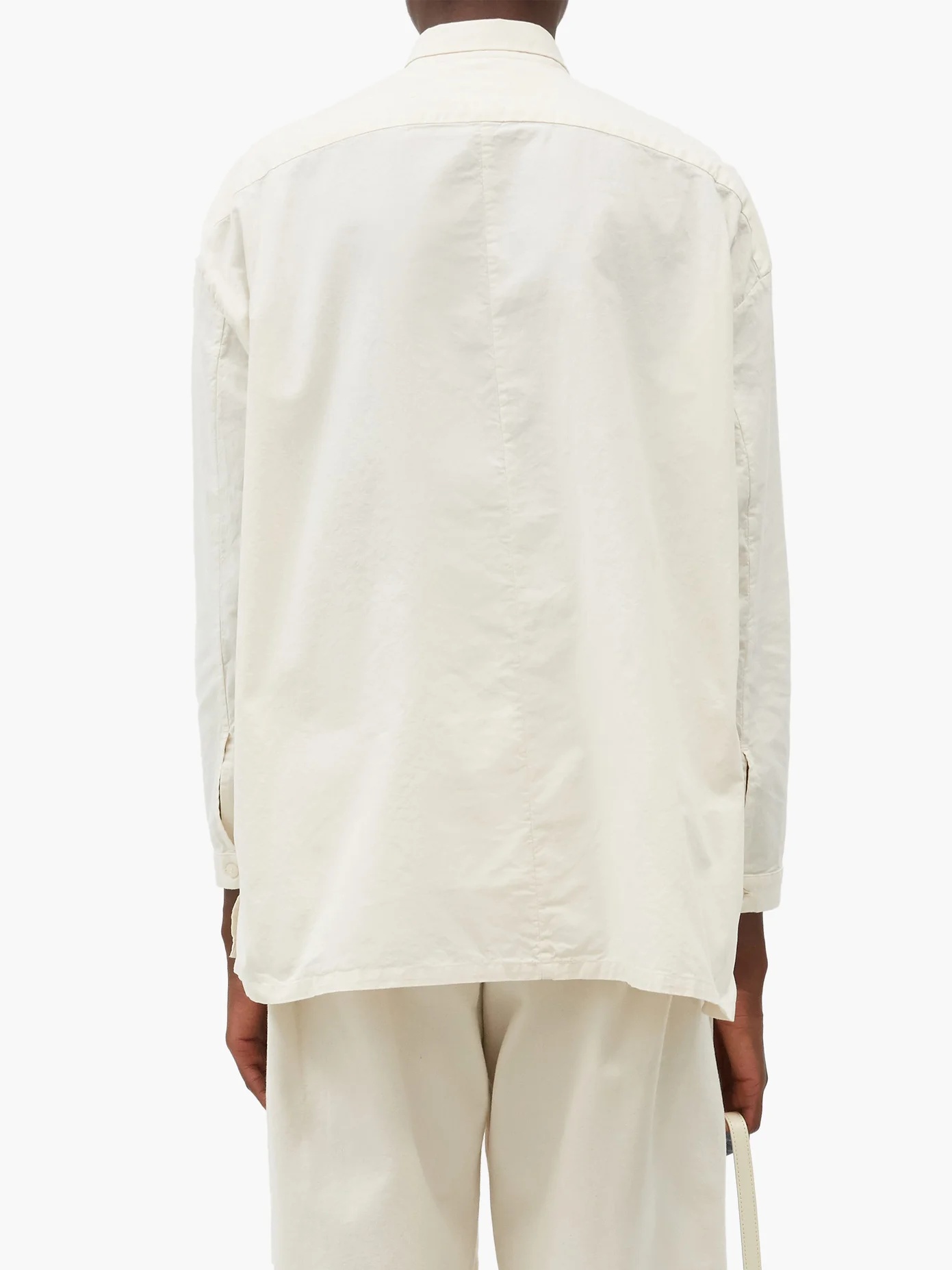 The Draughtsman cotton-calico shirt - 5