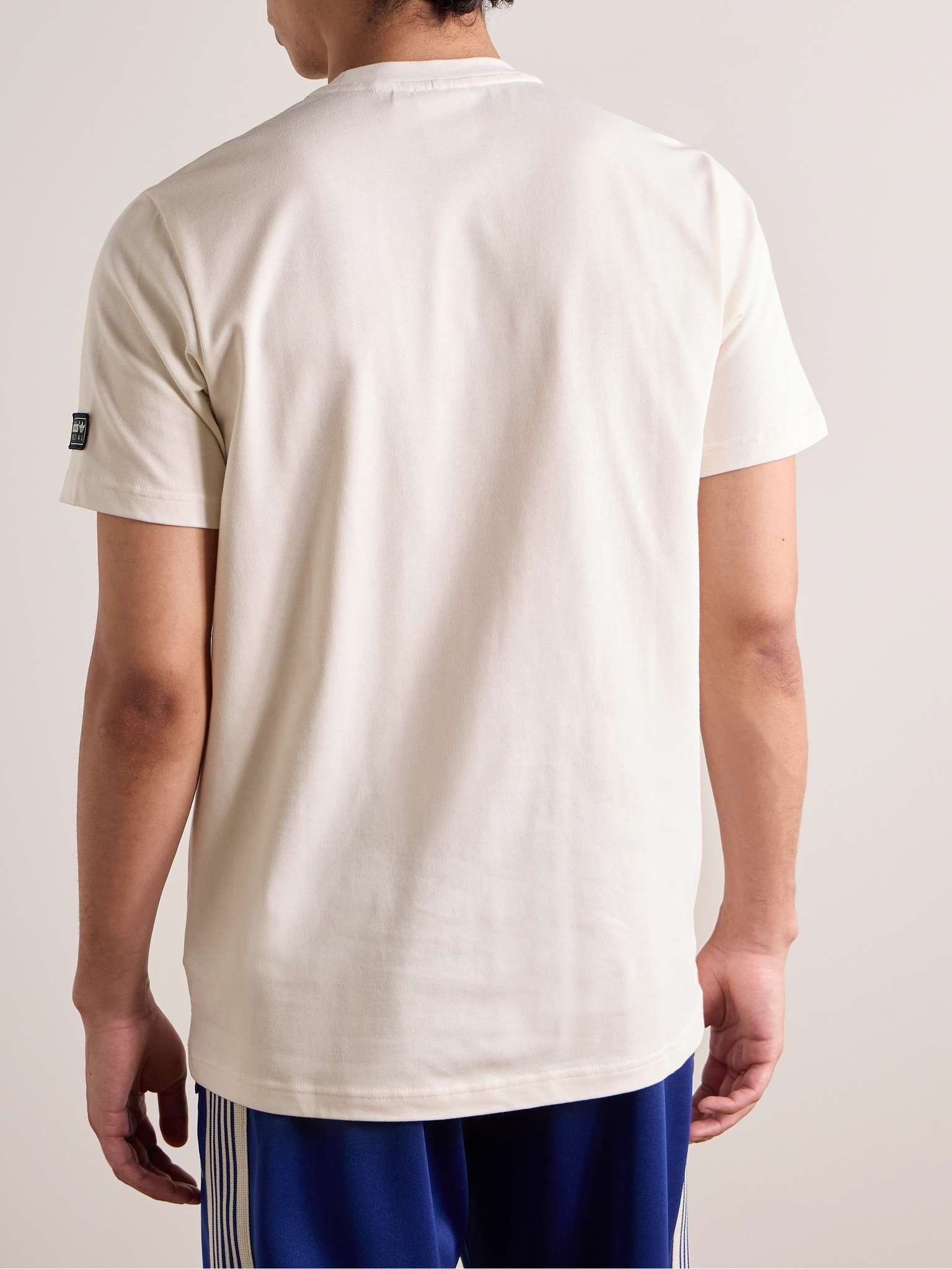 Mod Trefoil 10 Logo-Print Cotton-Jersey T-Shirt - 3