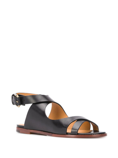 Isabel Marant Jirene cross-strap sandals outlook