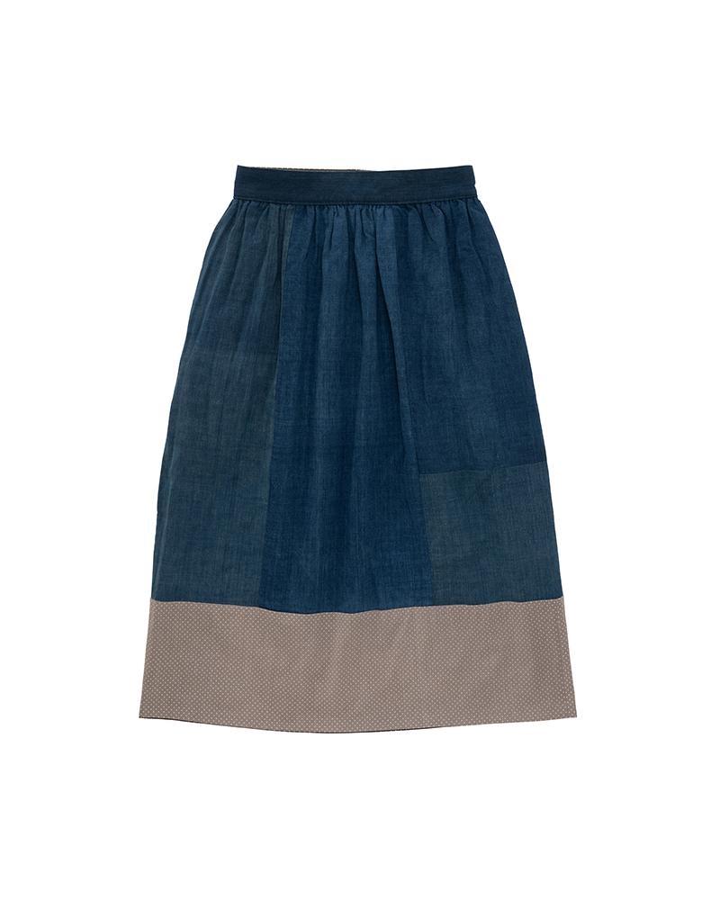 MAXI SKIRT KOFU (N.D.) MUD - 3