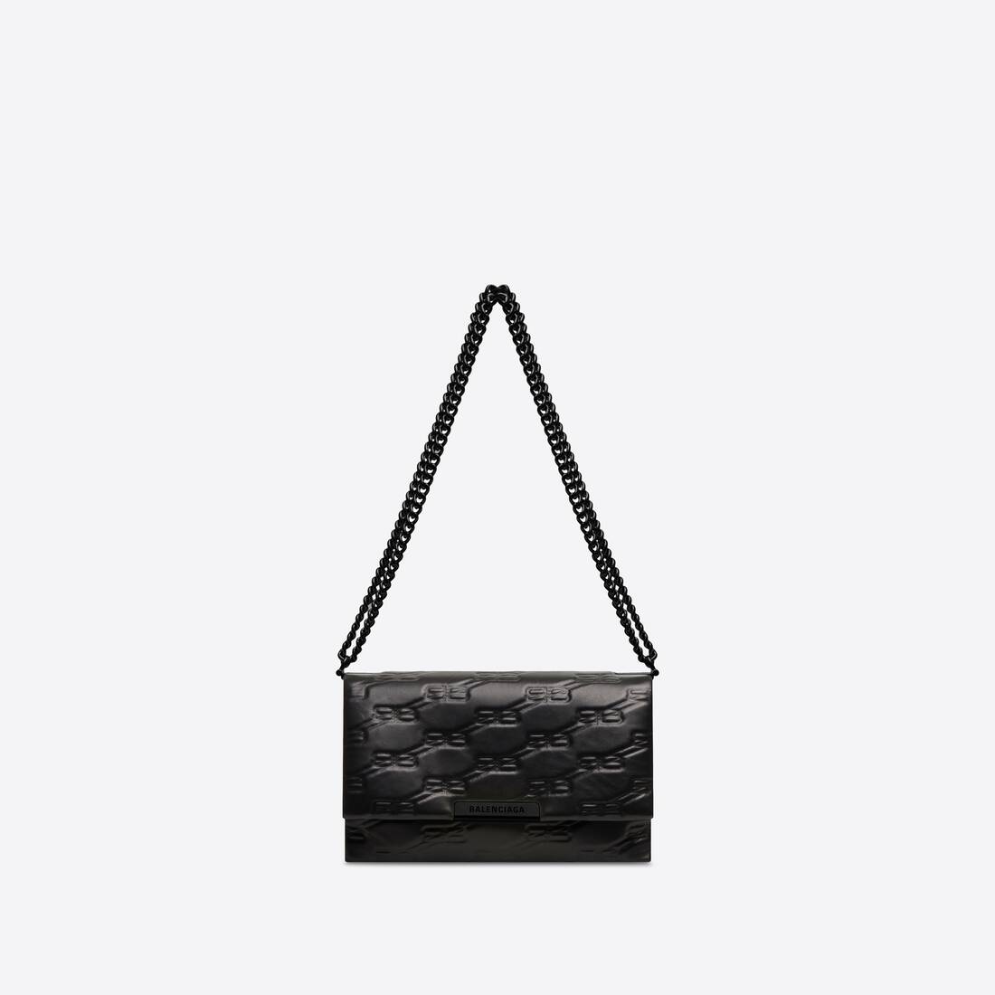 Women's Triplet Medium Bag Bb Monogram in Black - 1