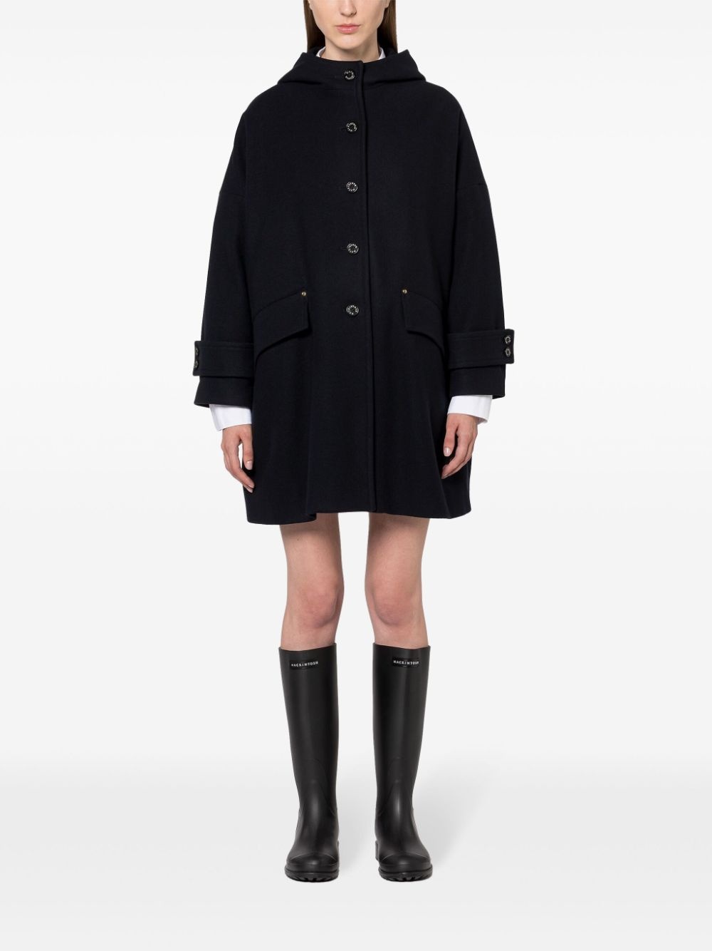 Humbie Hood overcoat - 3