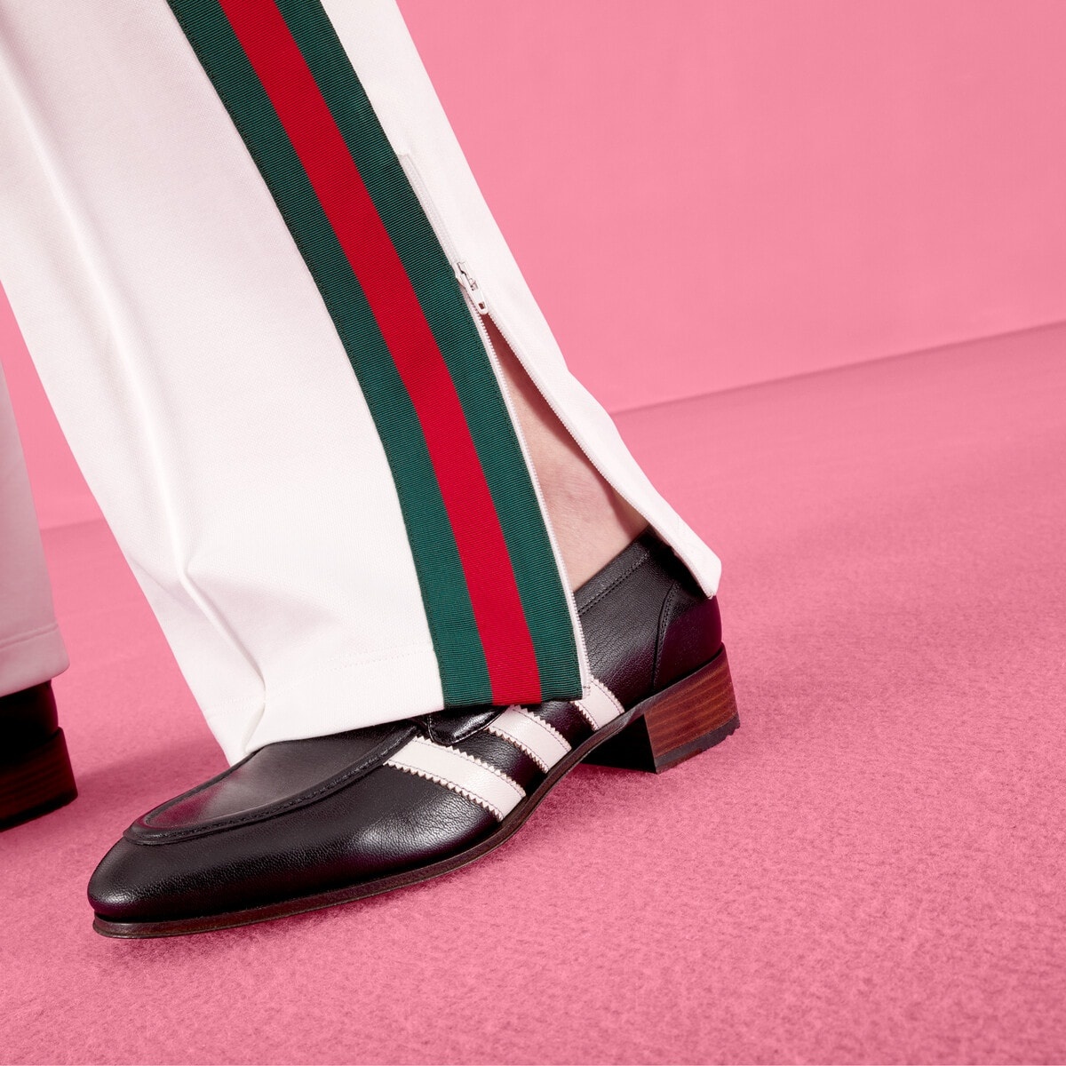 adidas x Gucci flared jogging pants - 5