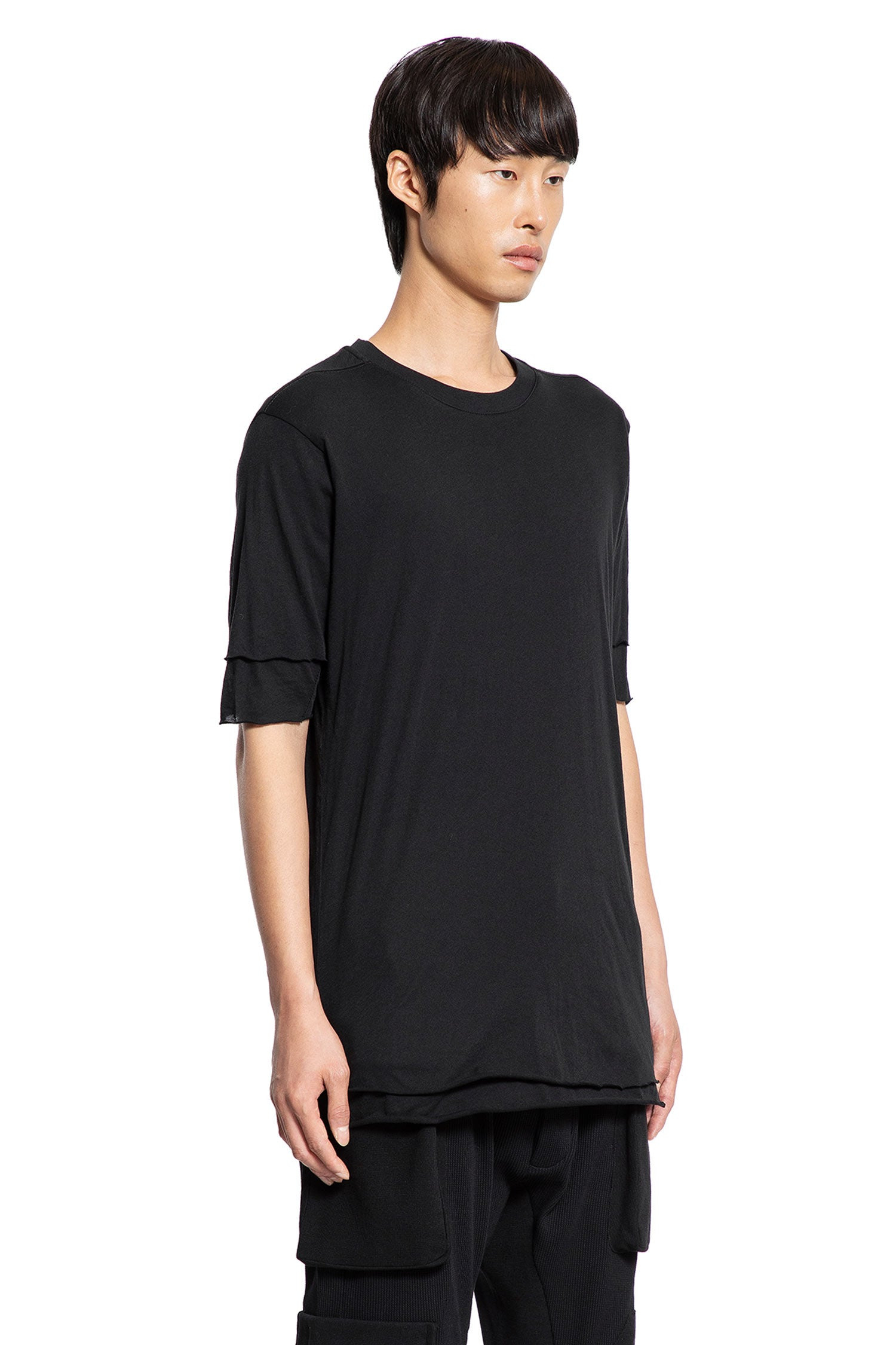 Layered Cotton Jersey T-shirt - 2