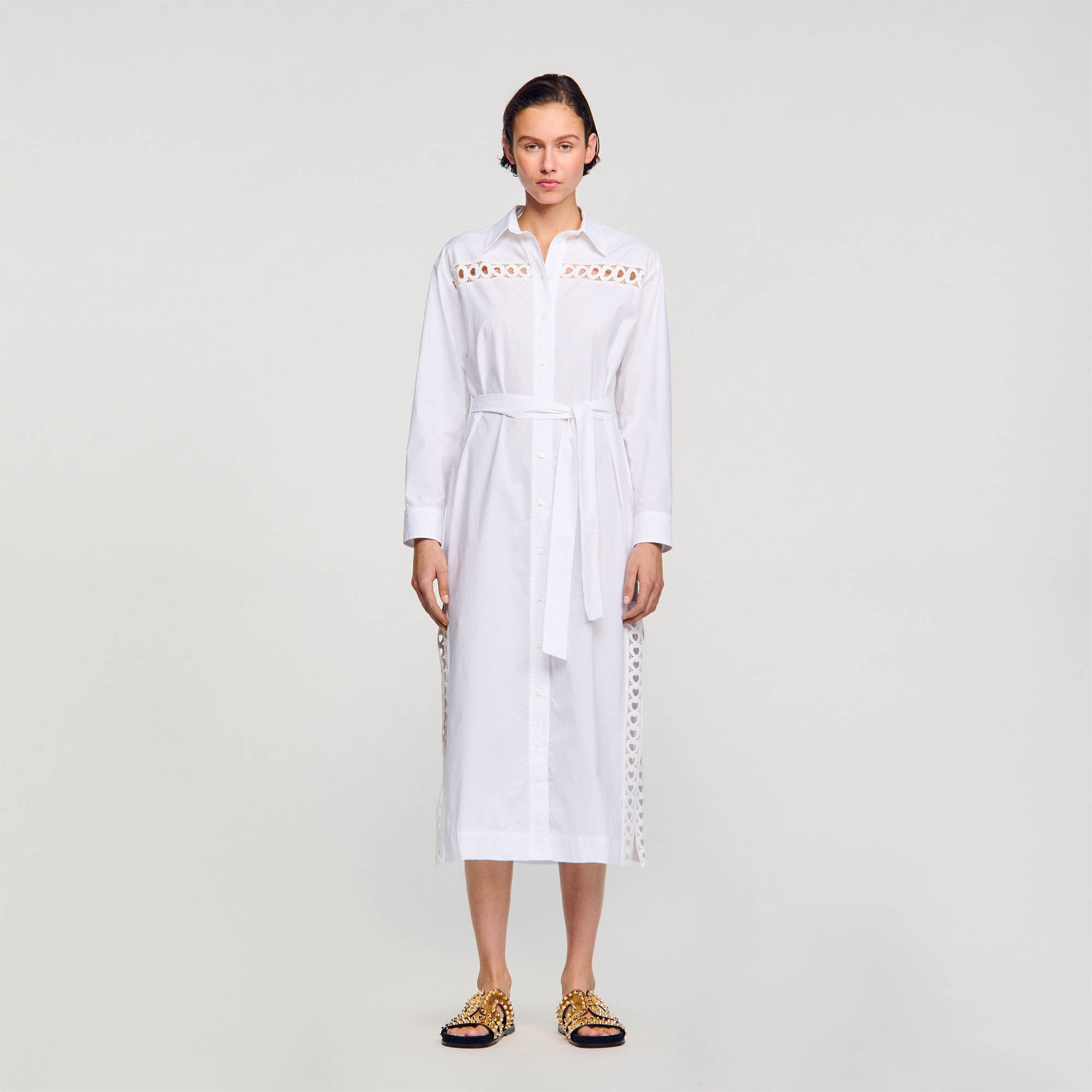 LONG SHIRT DRESS - 3