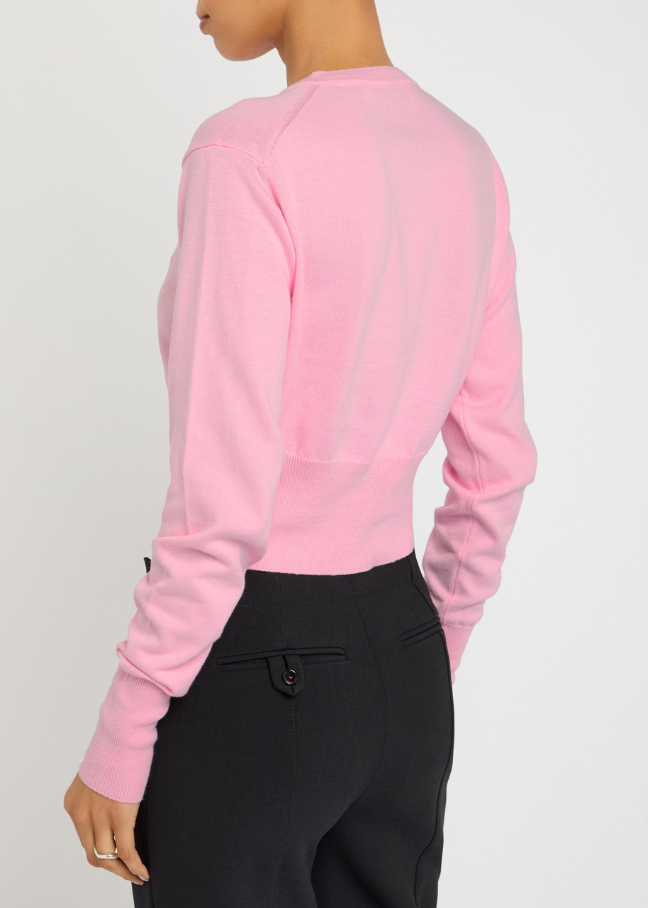 Vivienne Westwood Bea Cotton and Cashmere-blend Cropped Cardigan - 3