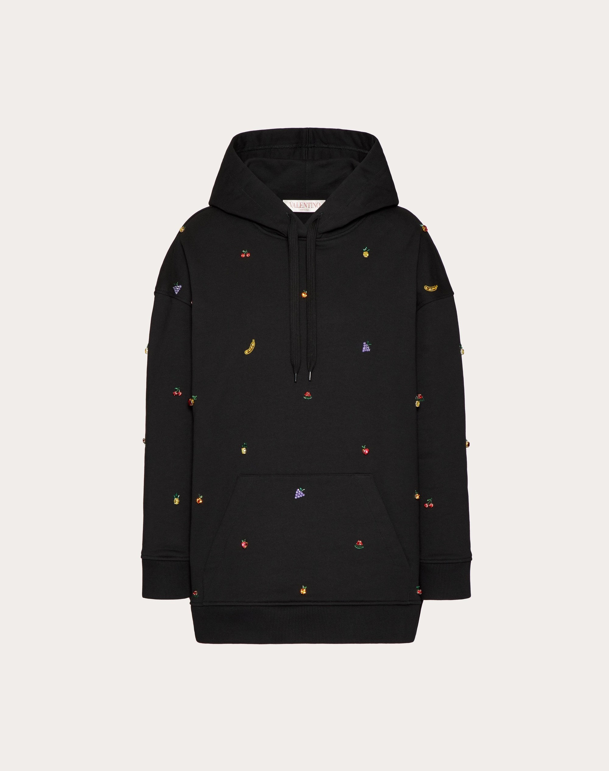 EMBROIDERED JERSEY SWEATSHIRT - 1