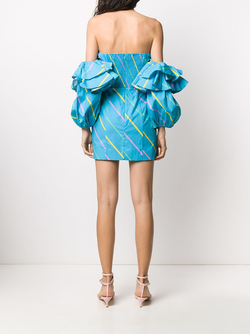 Bethany striped-print dress 4