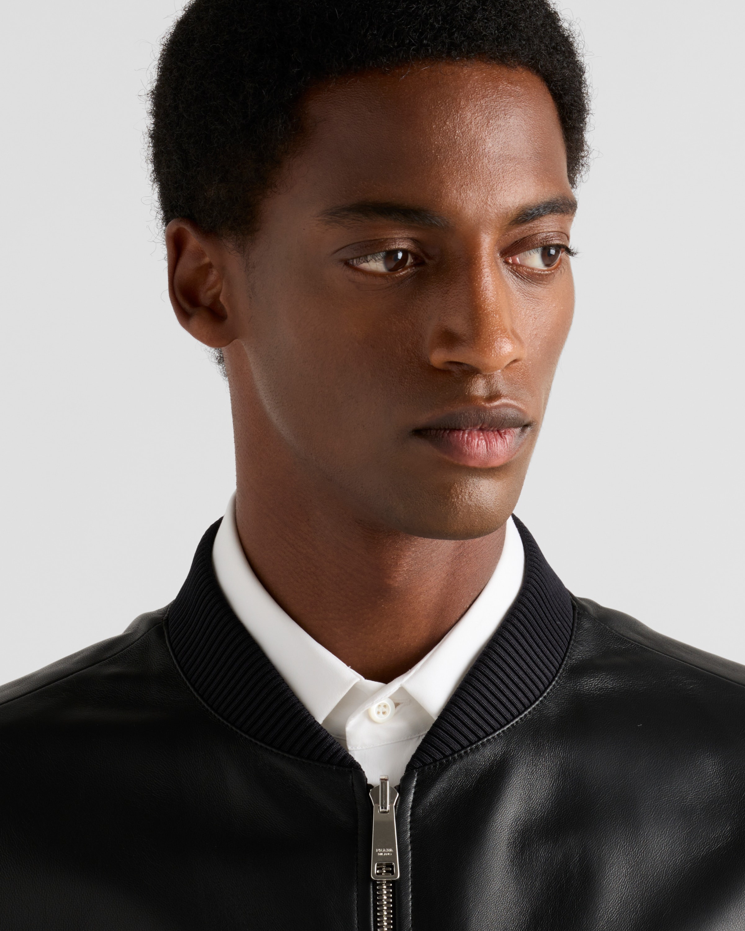 Nappa leather bomber jacket - 4