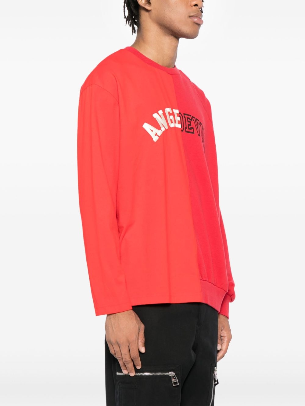 spliced sweatshirt - 3