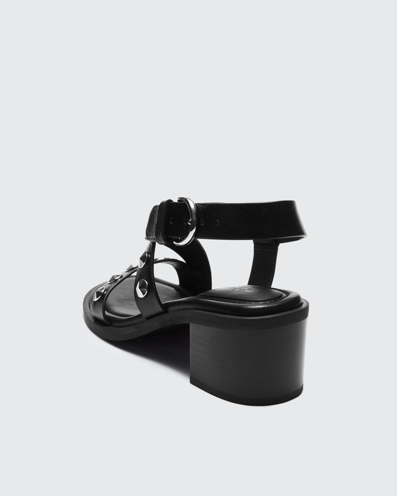 Geo Studded Block Heel - Leather
Heeled Sandal 5