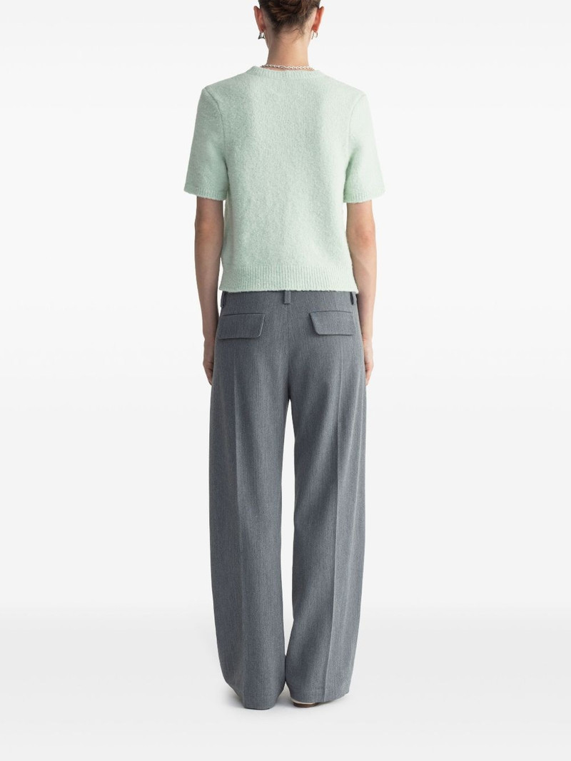 Flaky knitted top 3