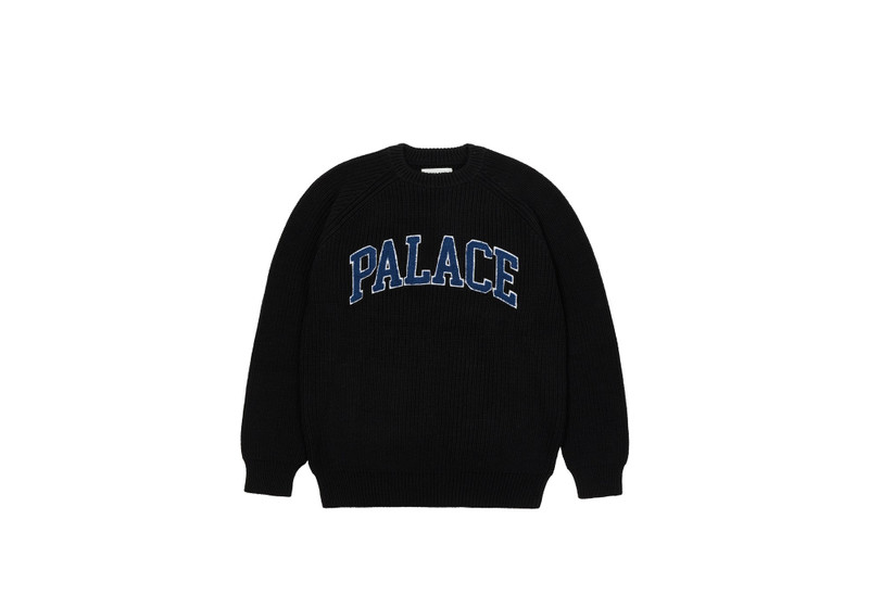 COLLEGIATE KNIT BLACK - 1