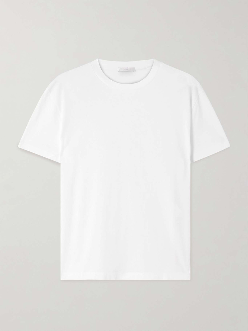 Cotton-jersey T-shirt White - 1