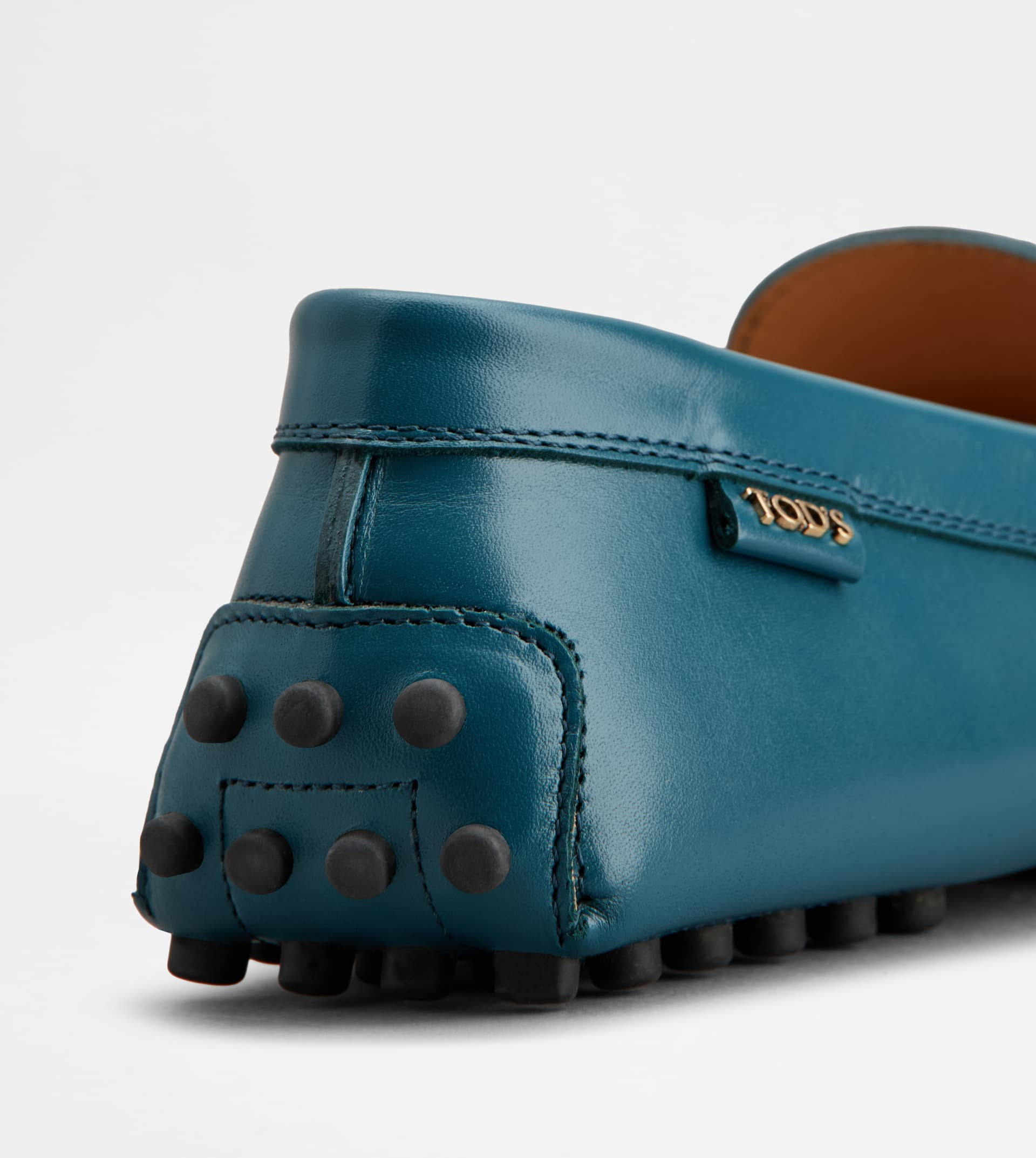 GOMMINO DRIVING SHOES IN LEATHER - GREEN - 5