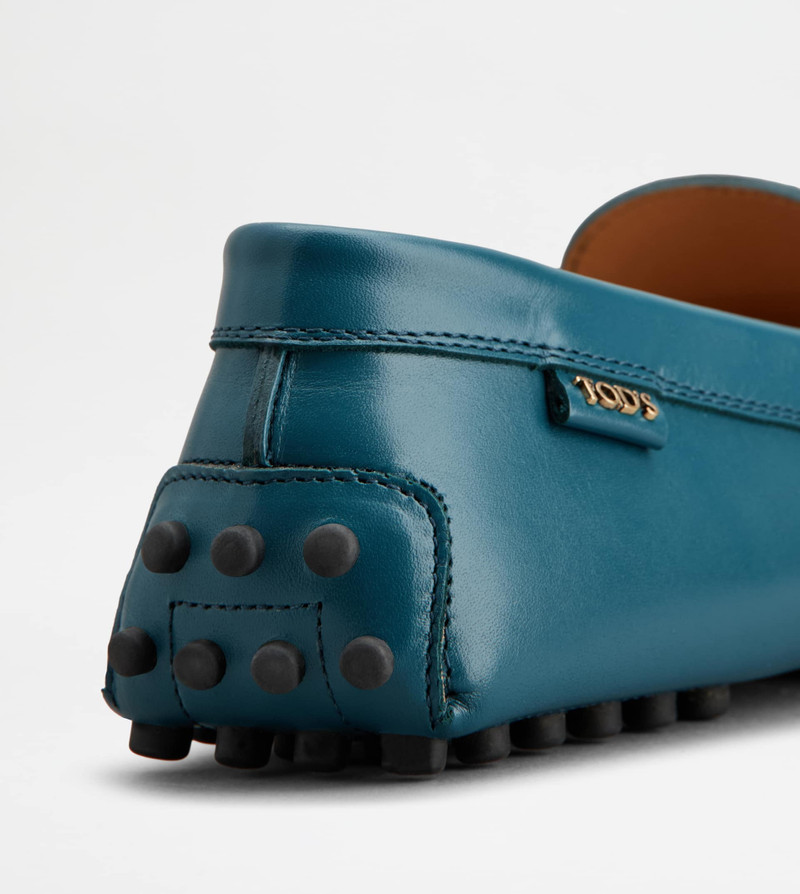 GOMMINO DRIVING SHOES IN LEATHER - GREEN 5