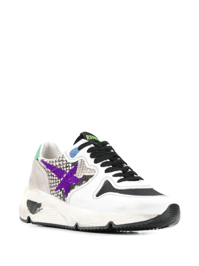 Golden Goose lace-up running sneakers outlook