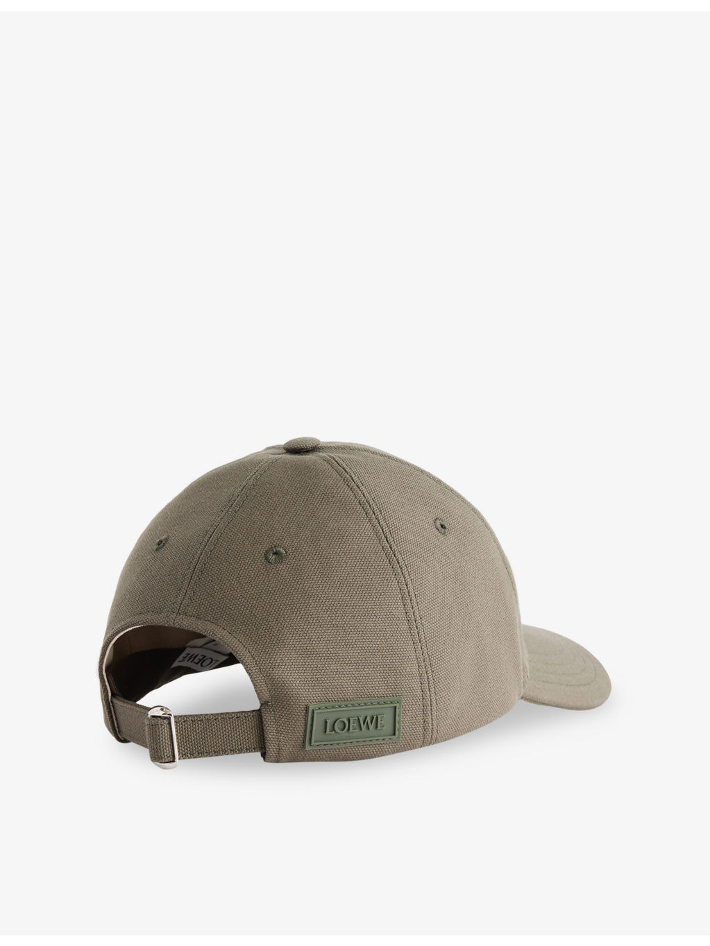 Branded-Patch Cotton-Canvas Cap - 3