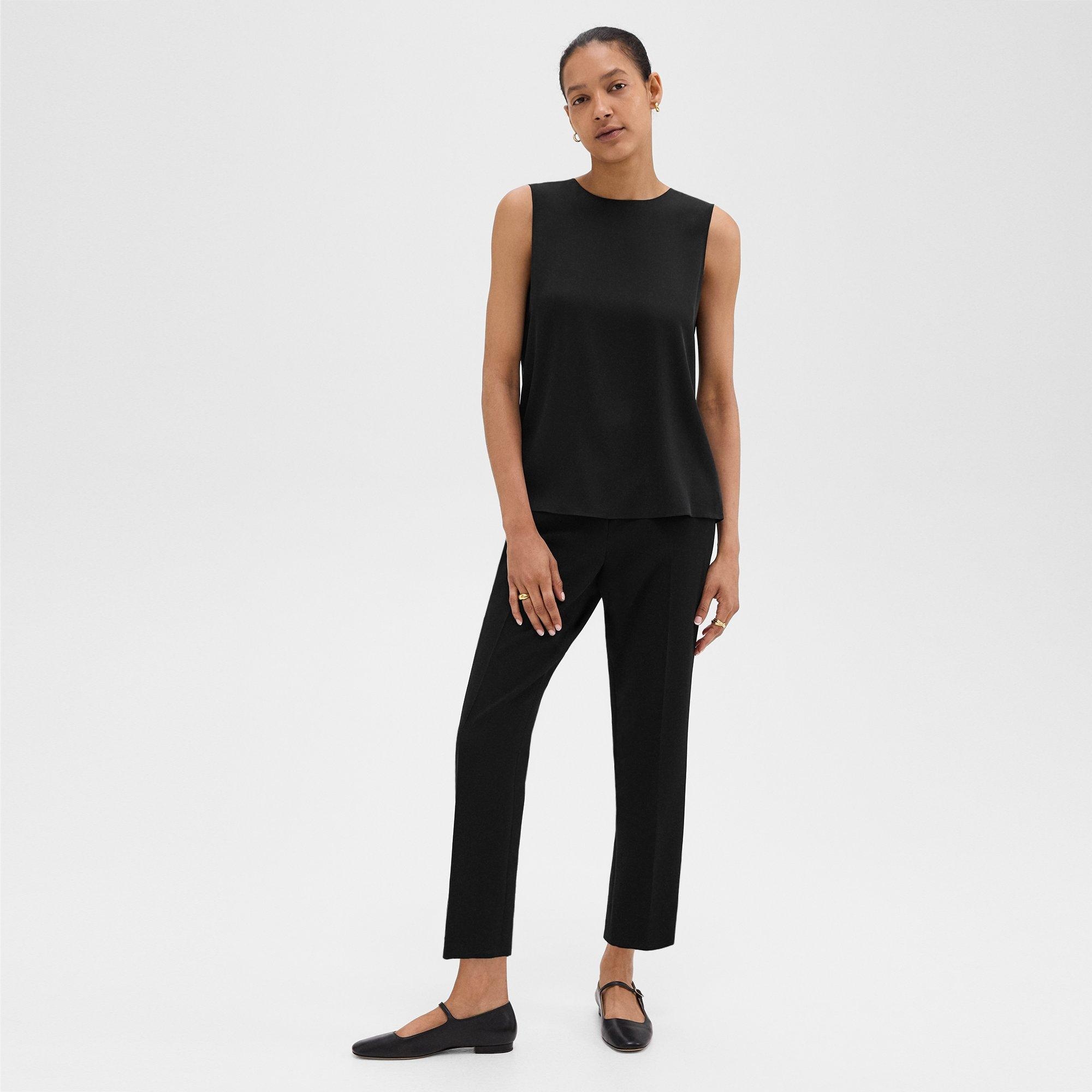 Treeca Pull-On Pant in Admiral Crepe - 2