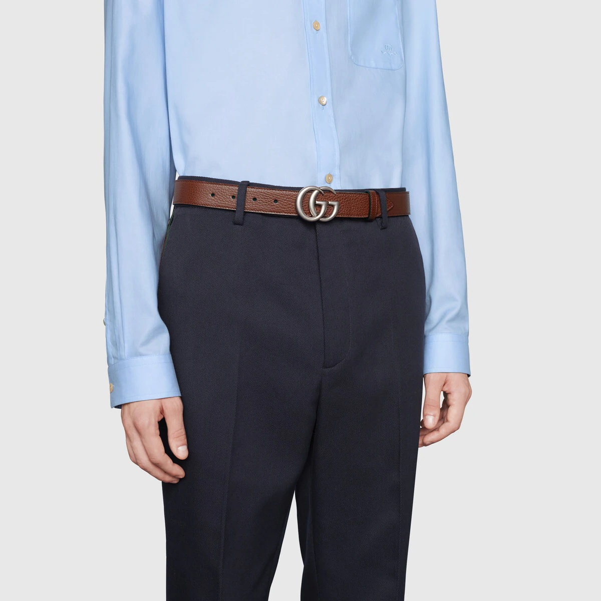 GG Marmont reversible thin belt - 7