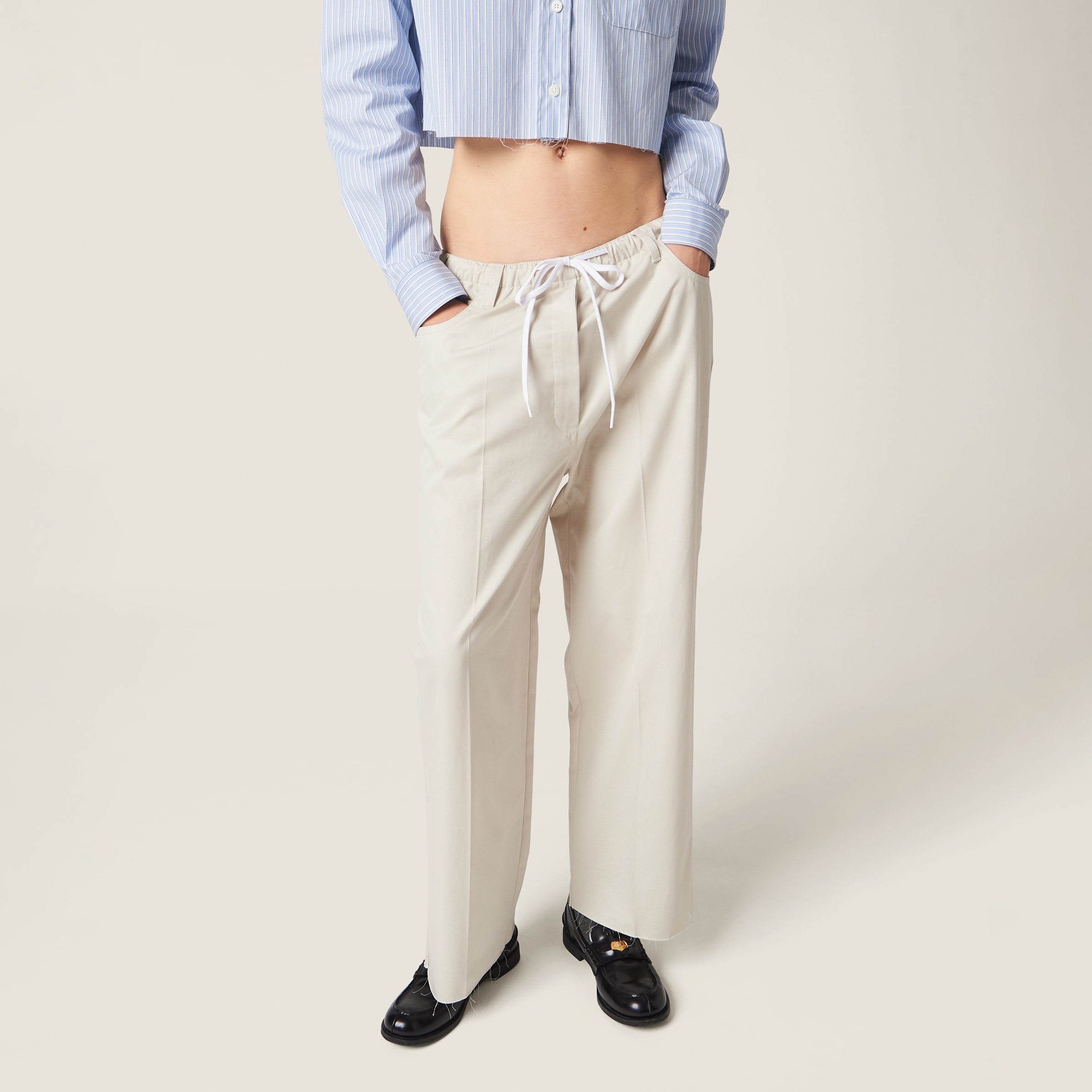 Gabardine pants - 4