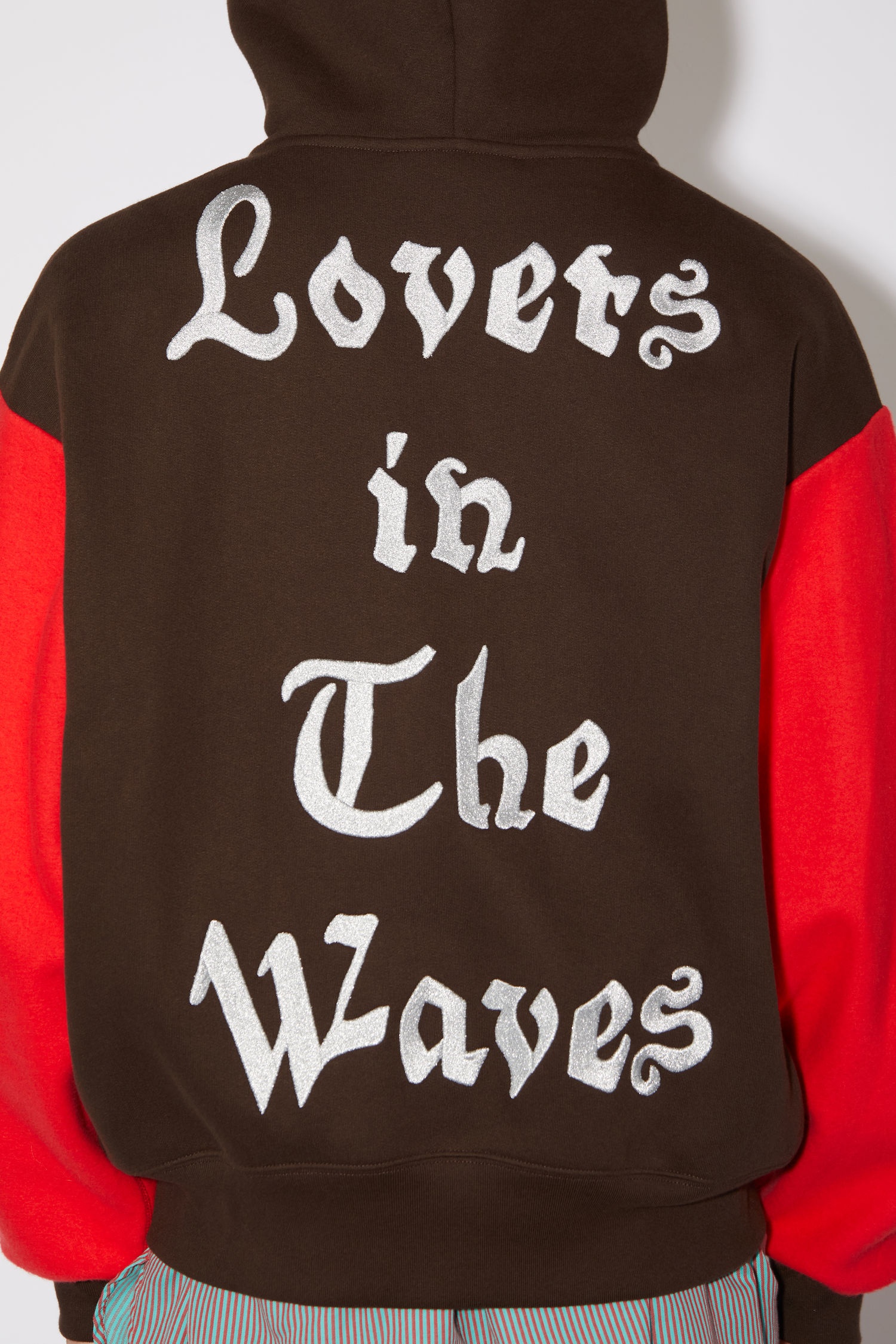 Printed sweatshirt - Cacao brown - 6