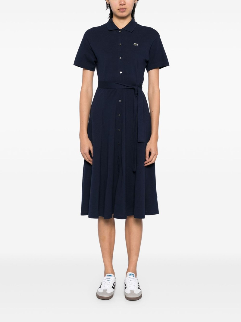 LACOSTE mini-piqué polo dress outlook