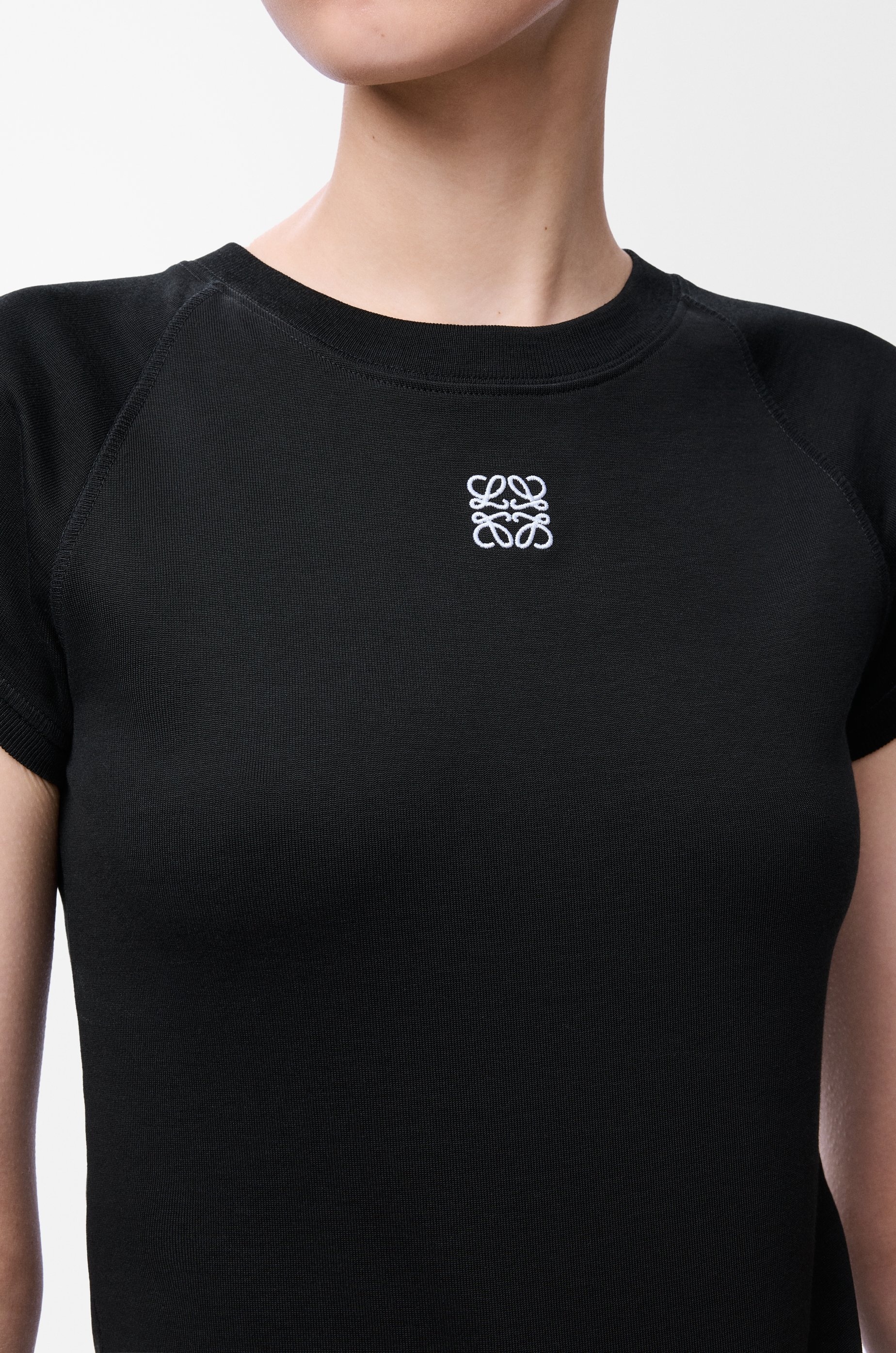 Small fit t-shirt in cotton blend - 5