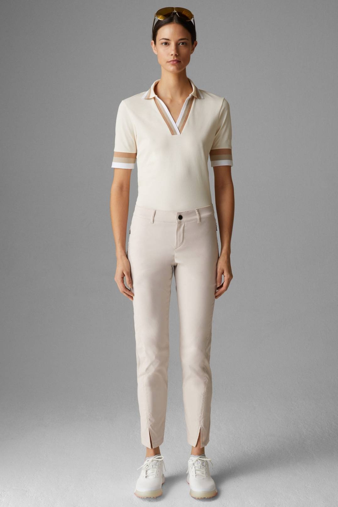 TESJA FUNCTIONAL CHINOS IN LIGHT BEIGE - 4
