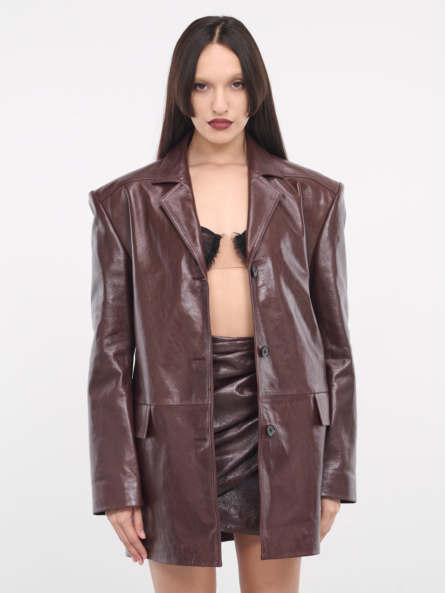 Leather Car Jacket - 1