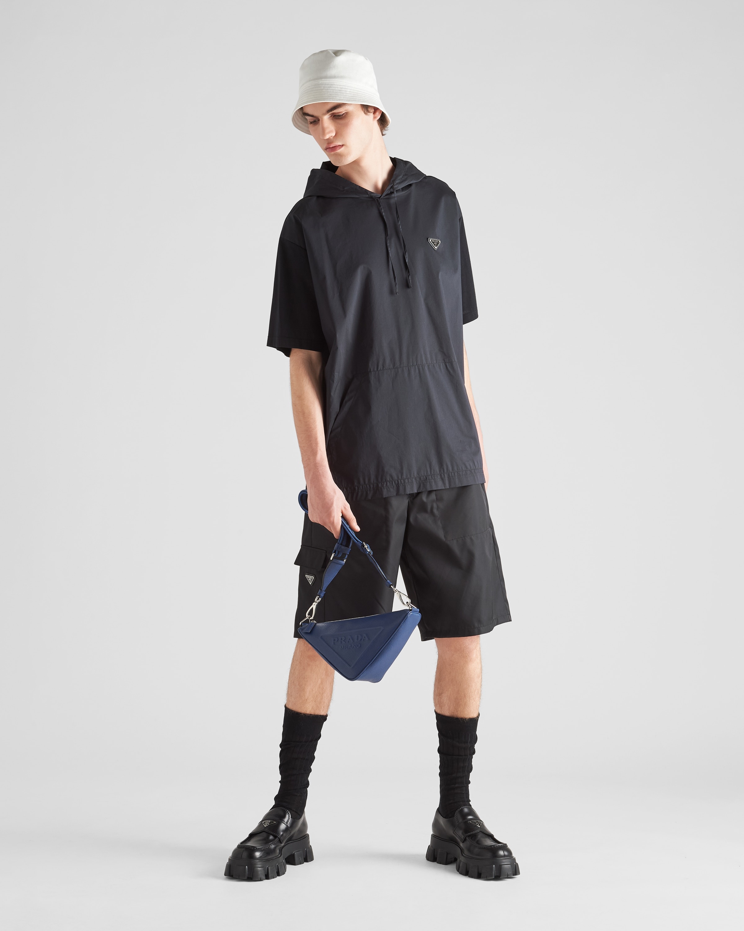 Technical cotton and jersey T-shirt - 2