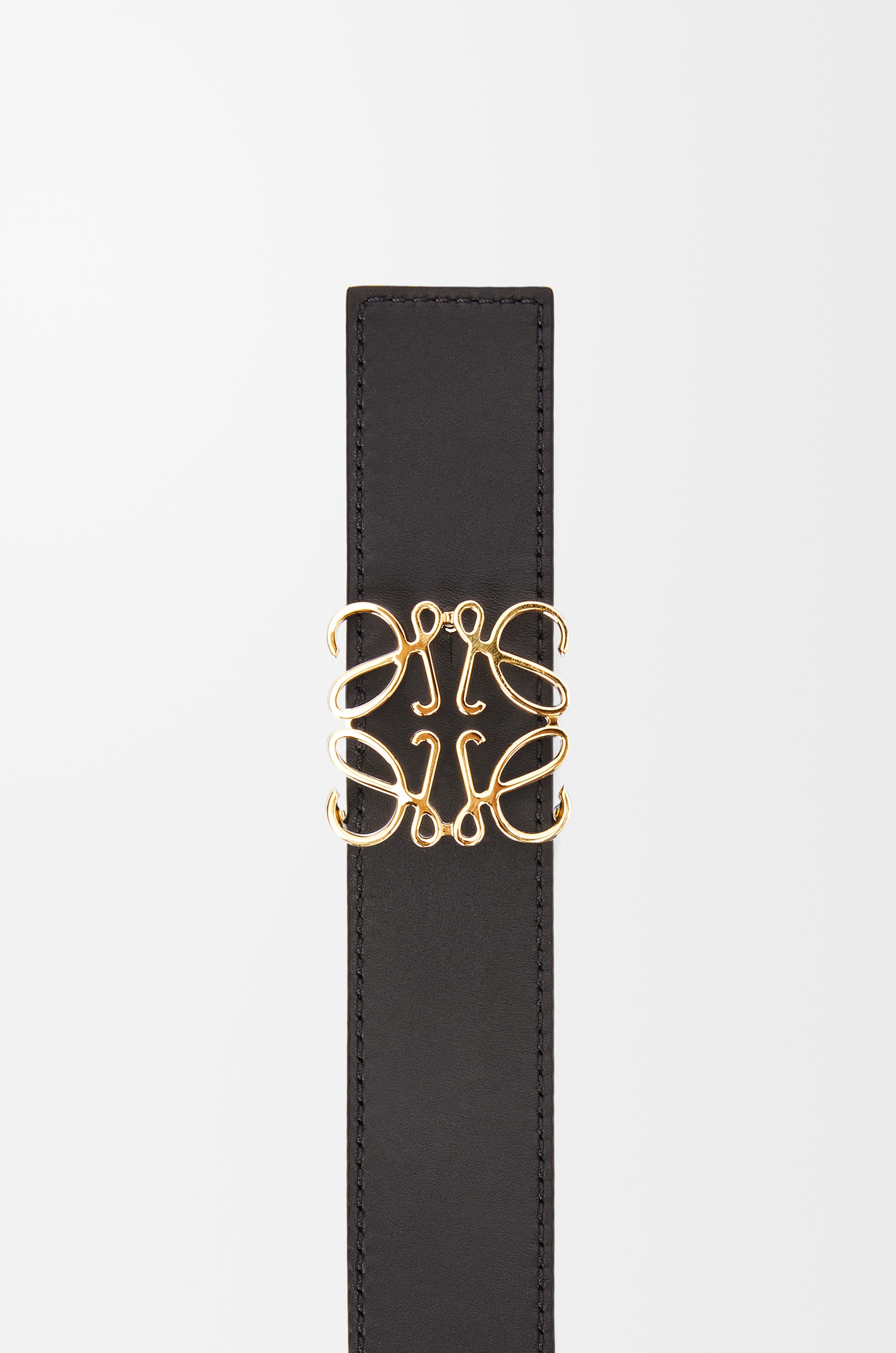 Reversible Anagram belt in smooth calfskin - 4
