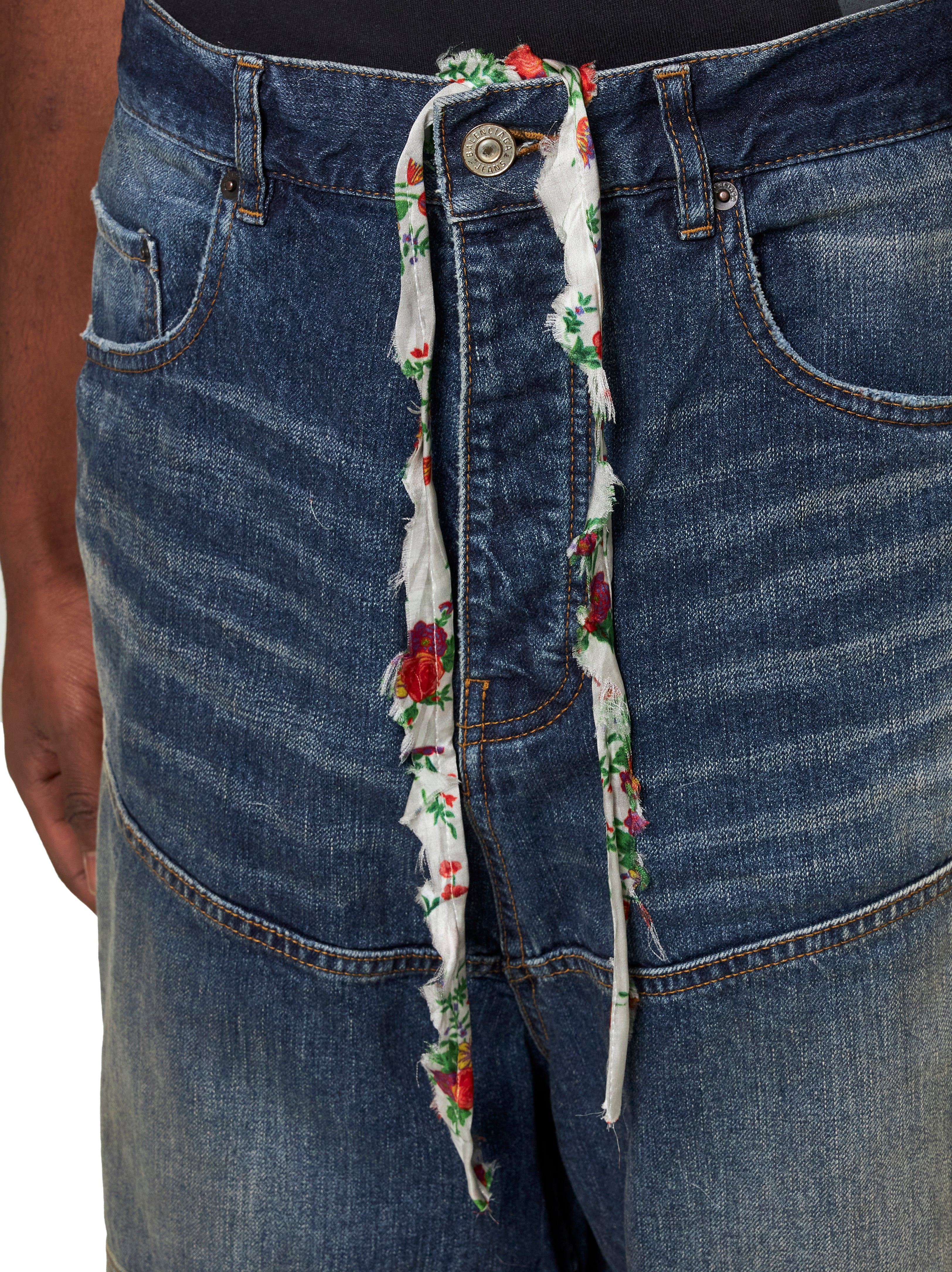 Blue denim George V Baggy jeans - 5