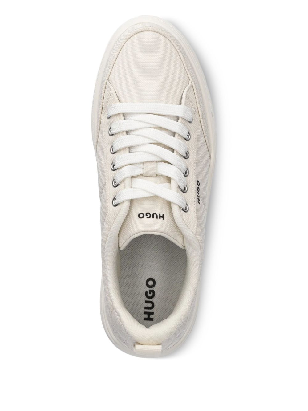 logo-embellished platform sneakers - 4