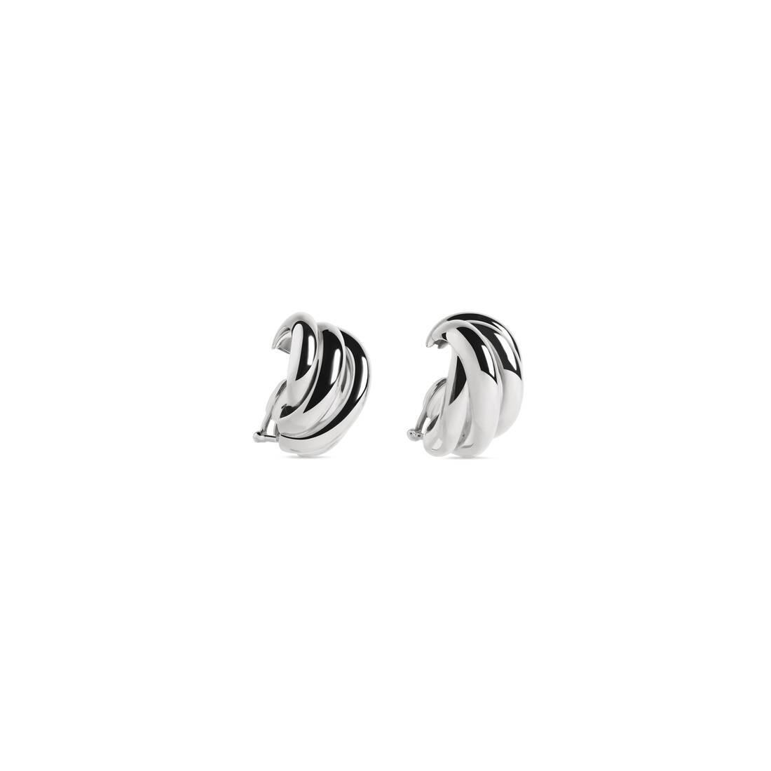 Women's Saturne Earrings in Silver - 2