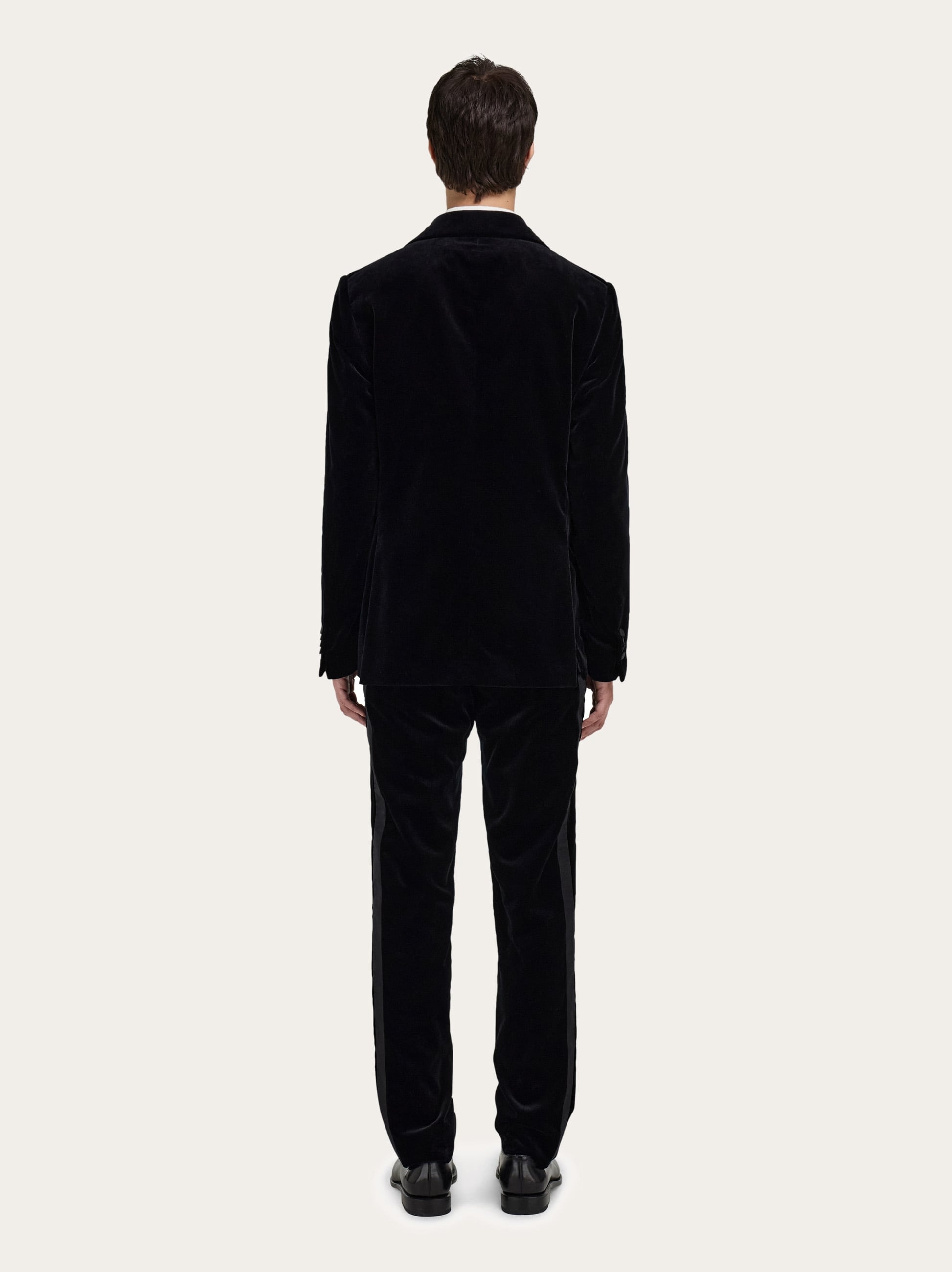 Velvet dress suit - 3
