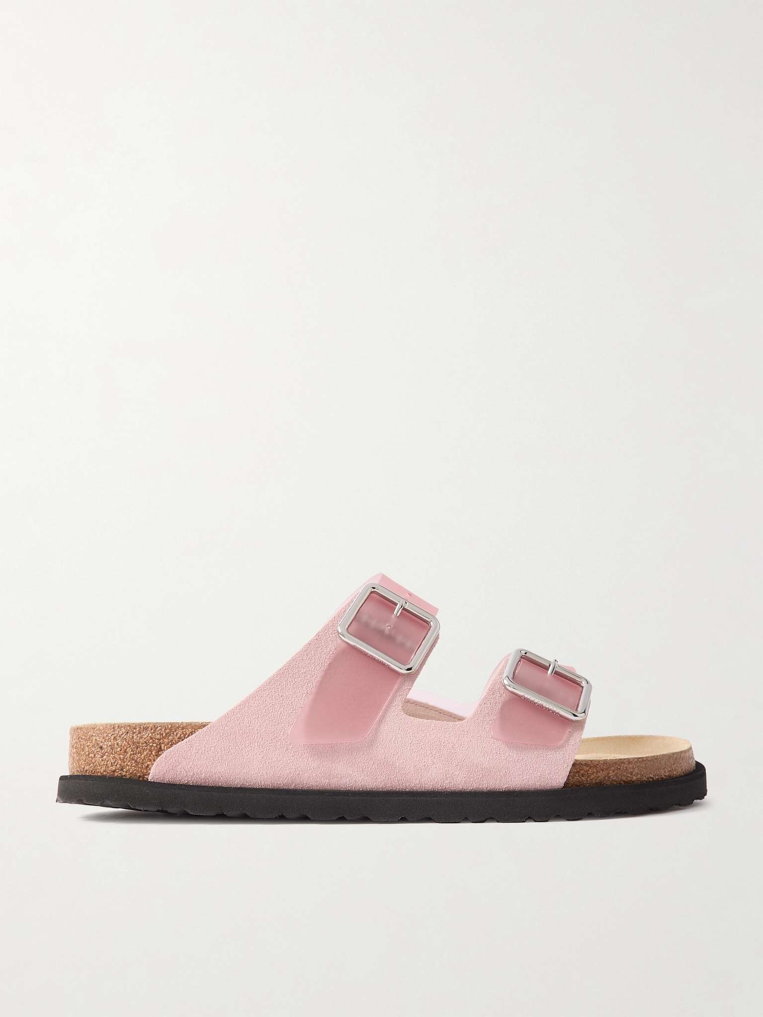 Arizona Milky Suede and PVC Sandals - 1