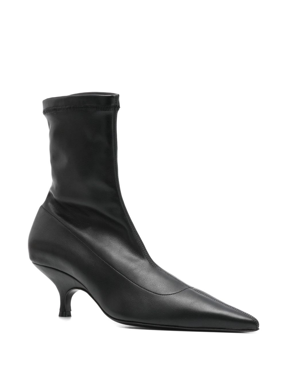 50mm Mia pointed-toe sock boots - 2