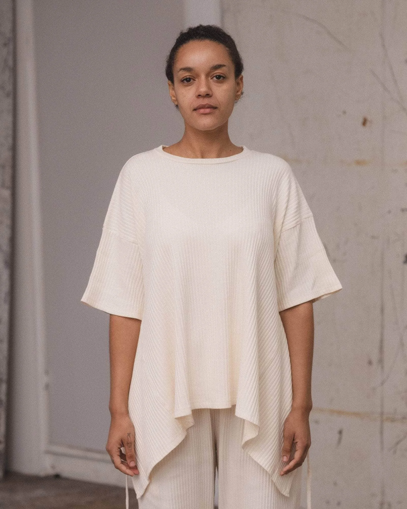 Shaw Tee Shirt - Organic Cotton Fleece - 1