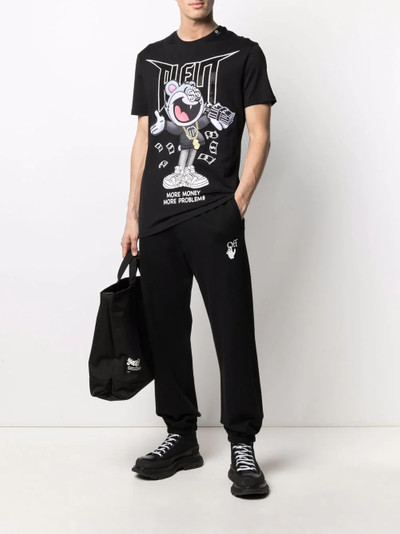 PHILIPP PLEIN graphic-print embellished T-shirt outlook