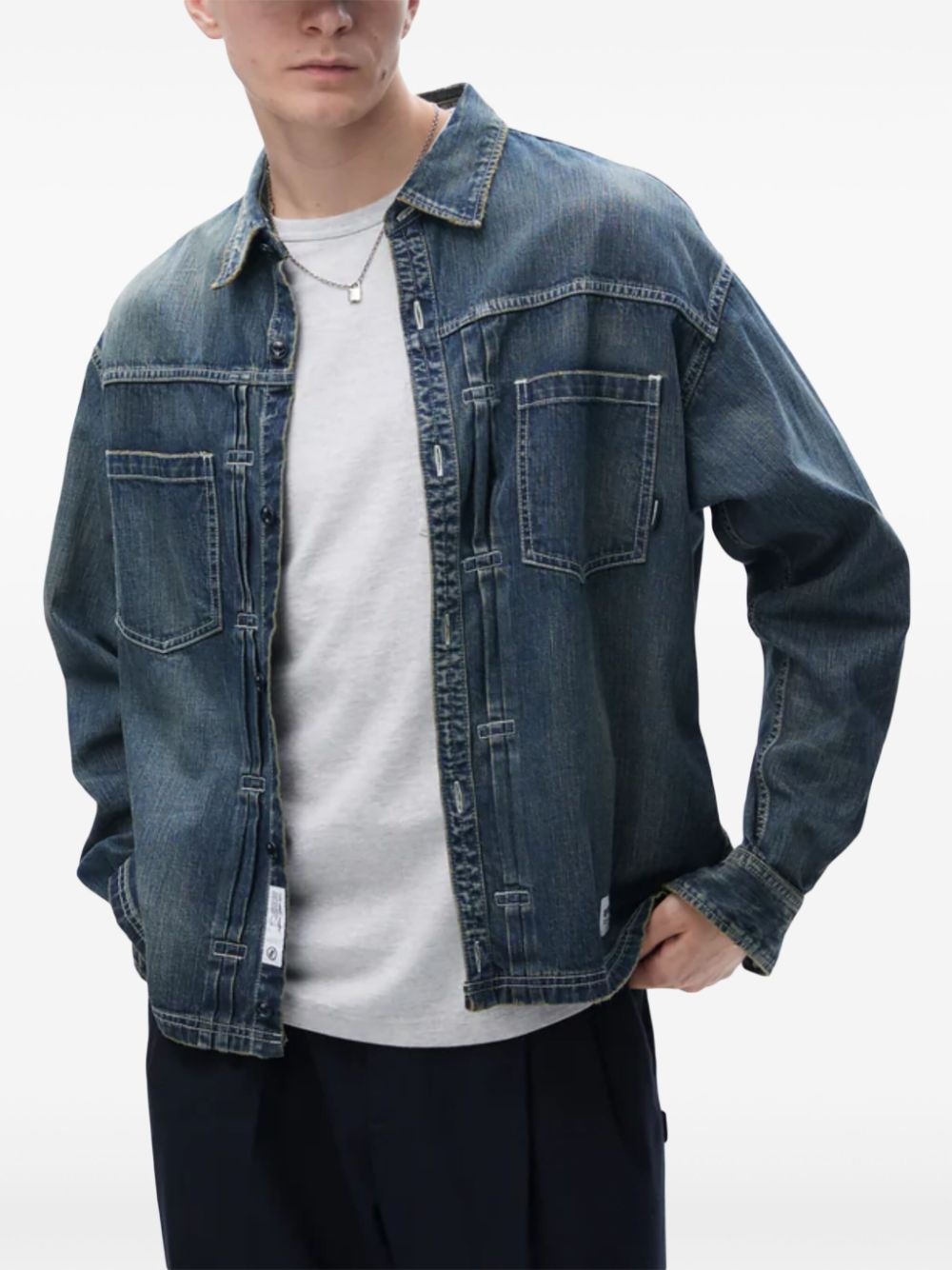 NEIGHBORHOOD denim shirt | REVERSIBLE