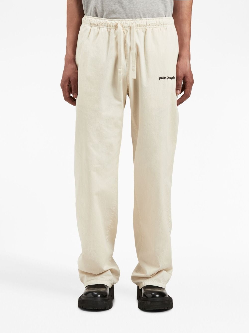 embroidered-logo track pants - 3