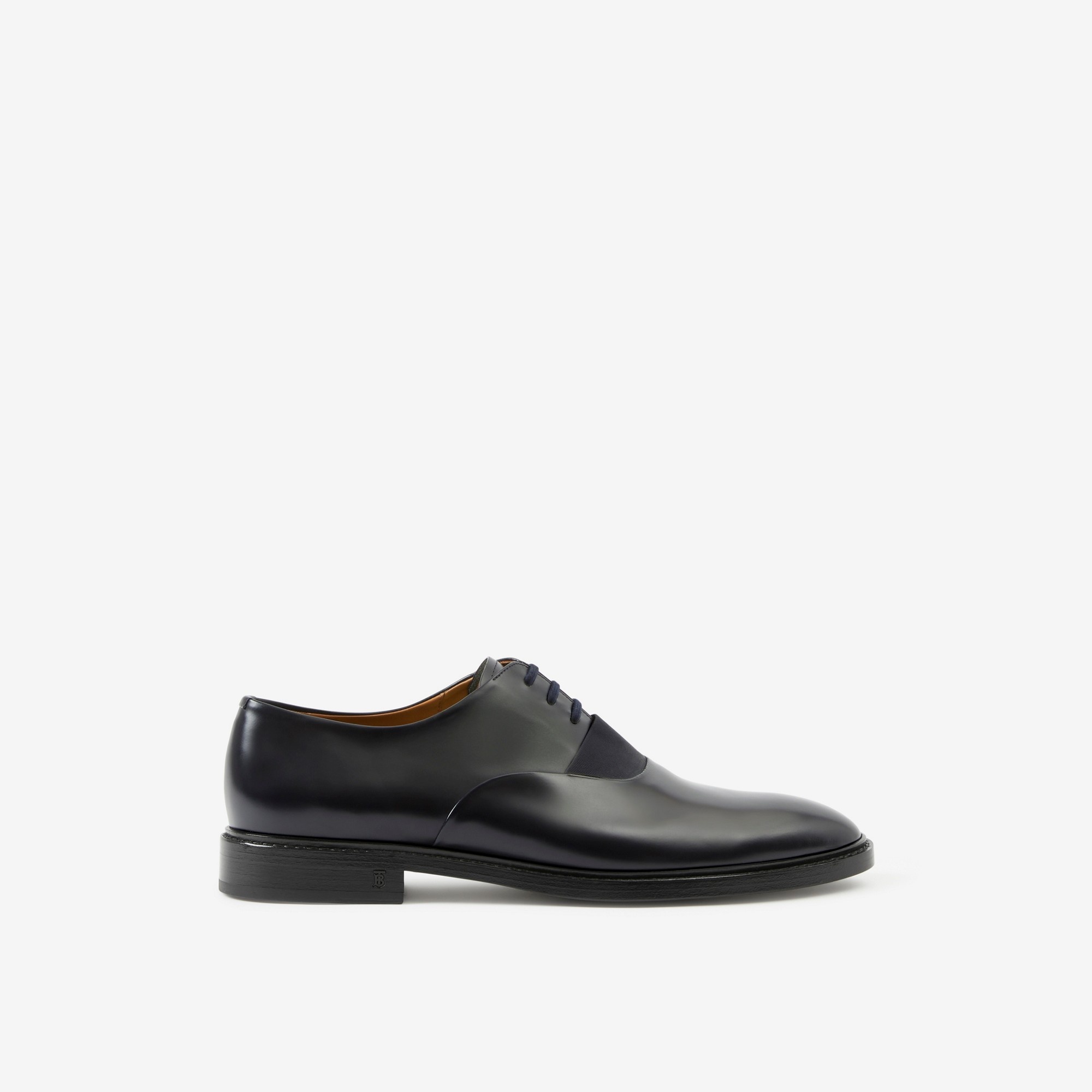 Ribbon Detail Leather Oxford Shoes - 1