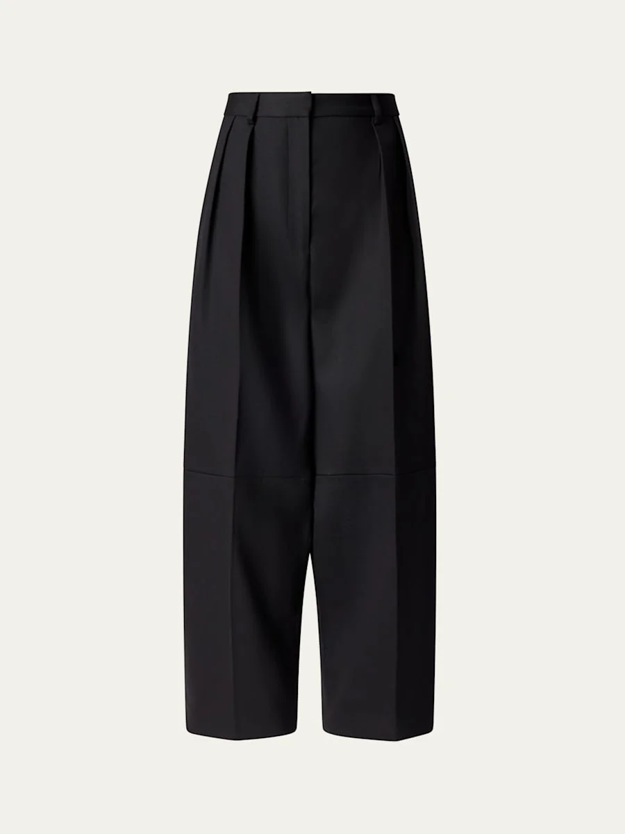 Dash Pleated Wool Pants - 1