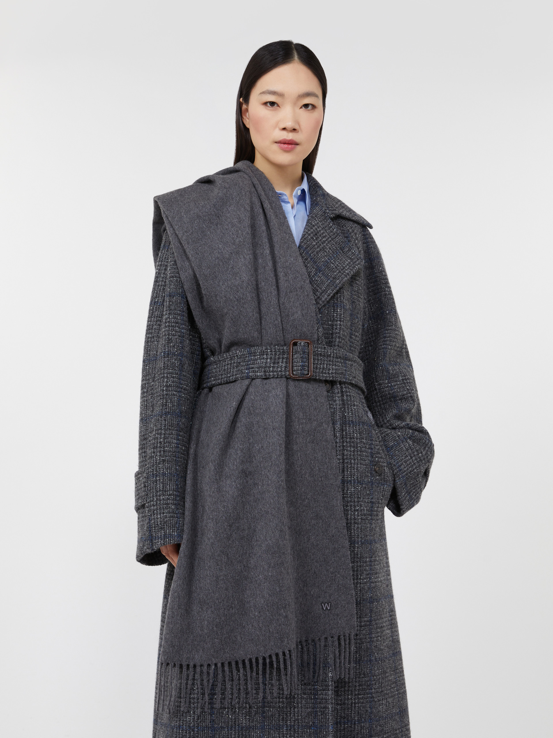 SCOGLIO Wool stole - 4