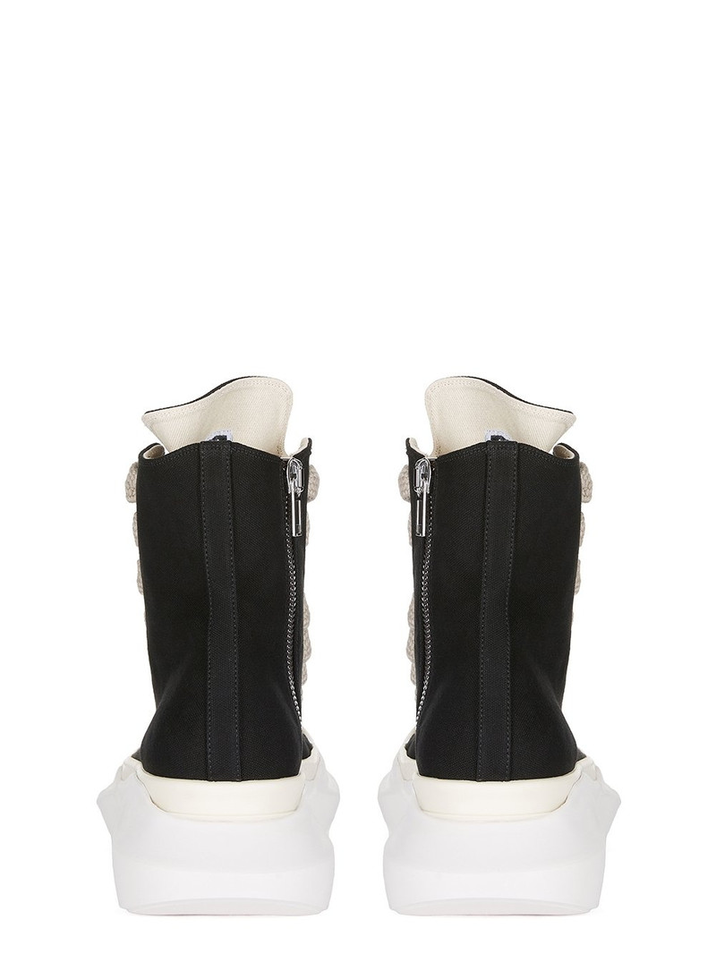 Black Hollywood Jumbo Laces Abstract Sneaks Sneakers 4