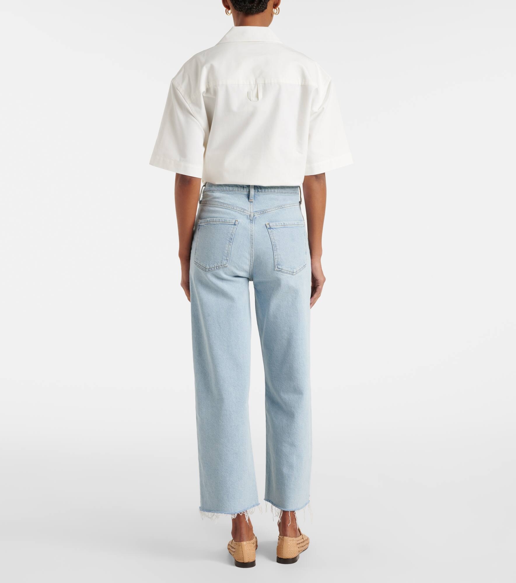Ren high-rise wide-leg jeans - 3